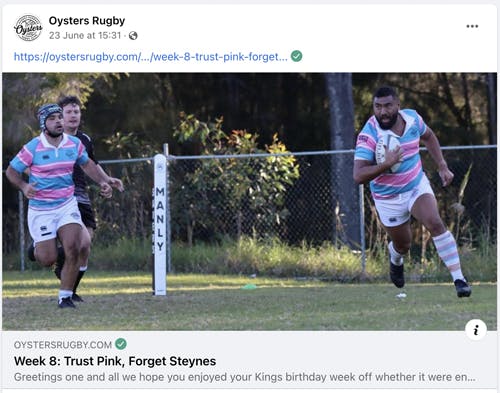 Match Report Sydney Oysters