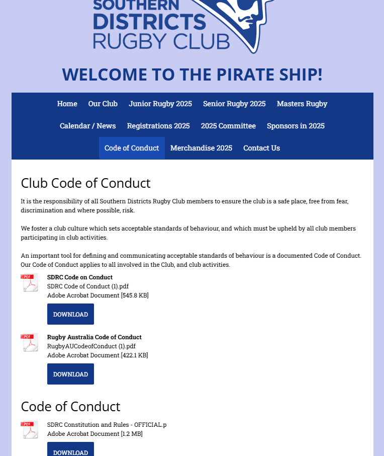Code of Conduct Example